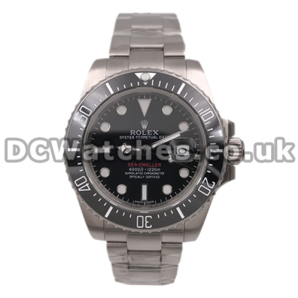 Reliable Automatic 40MM Rolex Deepsea Replica Watches For Men