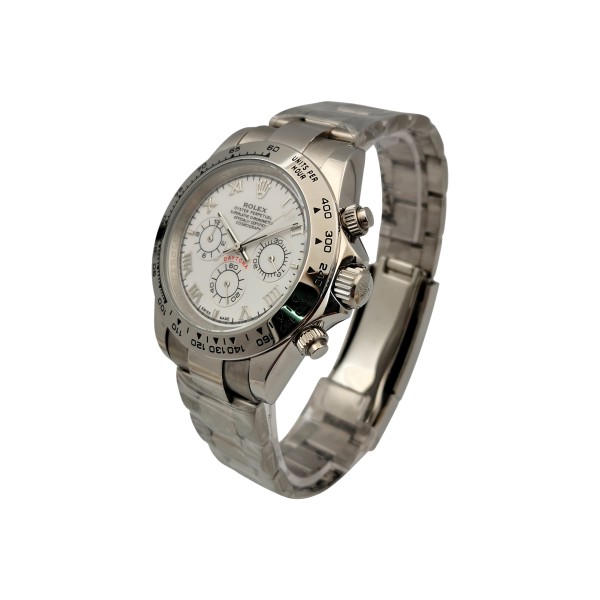 40MM Rolex Daytona 116520 Replica Male Watches With White Dials